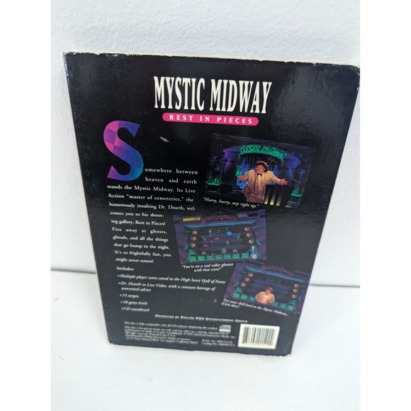 Mystic Midway Shooting Gallery Interactive Compact Disc Phillips CD-i - Picture 2 of 5
